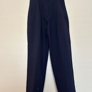 Zara Black High Waist Trousers